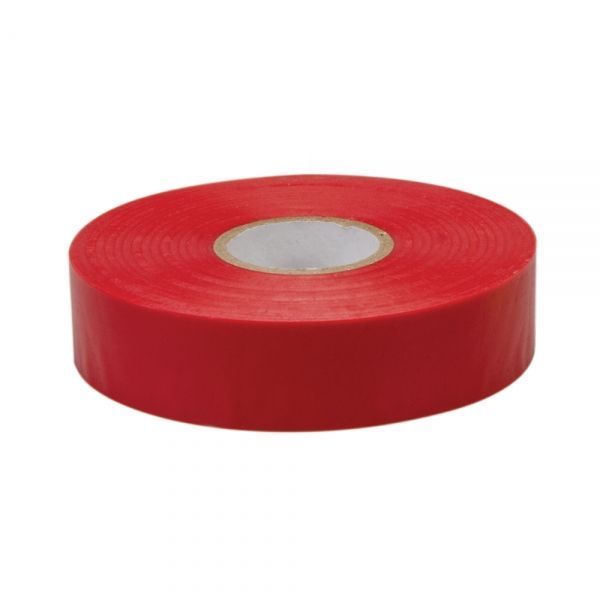 19mm x 33m Red PVC Electrical Tape