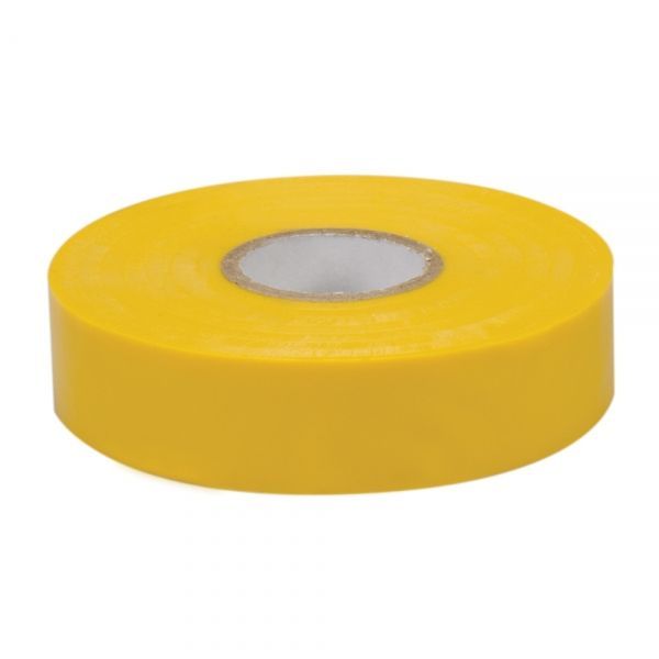 19mm x 33m Yellow PVC Electrical Tape