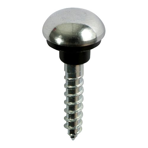 Chrome Mirror Screws 4.0 x 40mm Bag 8 (08112CMIRP)