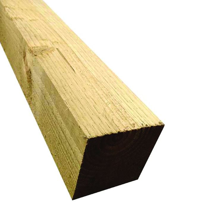 Timber Post Green (Fence) 100 X 100 X 3000mm