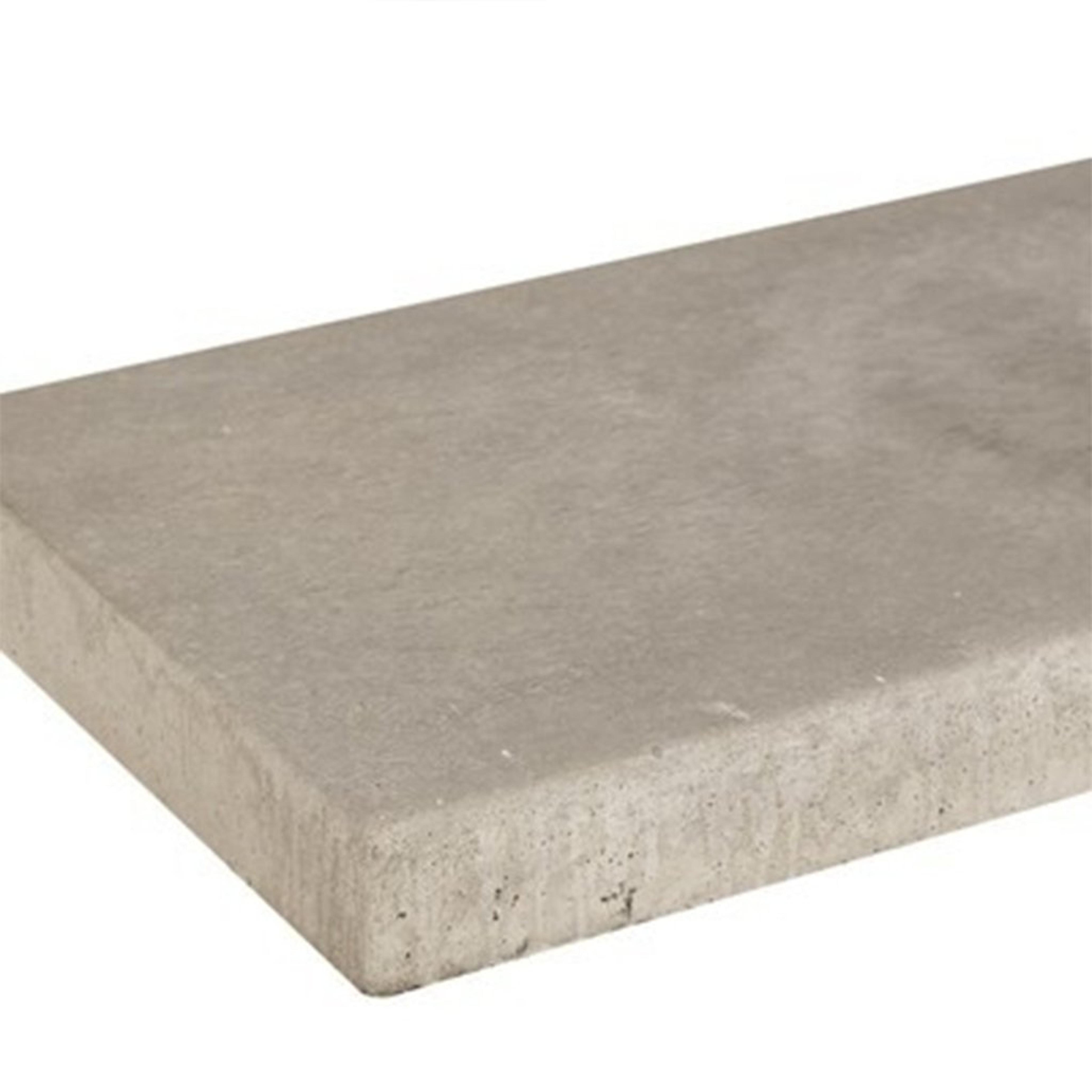 12" Concrete Plain Smooth Gravel Board