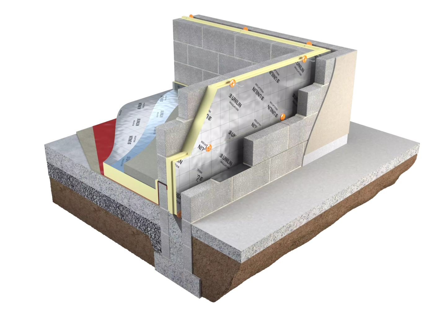 PIR Unilin XT Cavity Wall Board + 90mm |1200X450mm| T & G 4 Sides