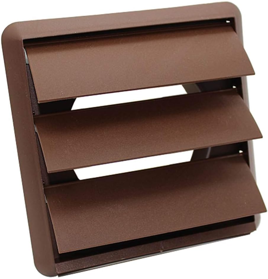 100mm Gravity Flap Rect Socket Brown