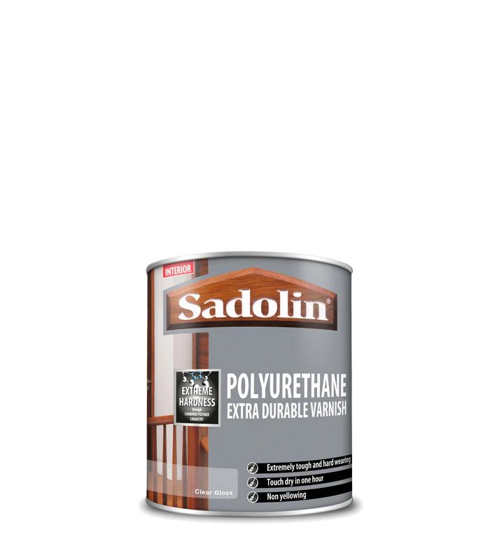 Sadolin Poly Extra Durable Varnish Clear Glos 1L