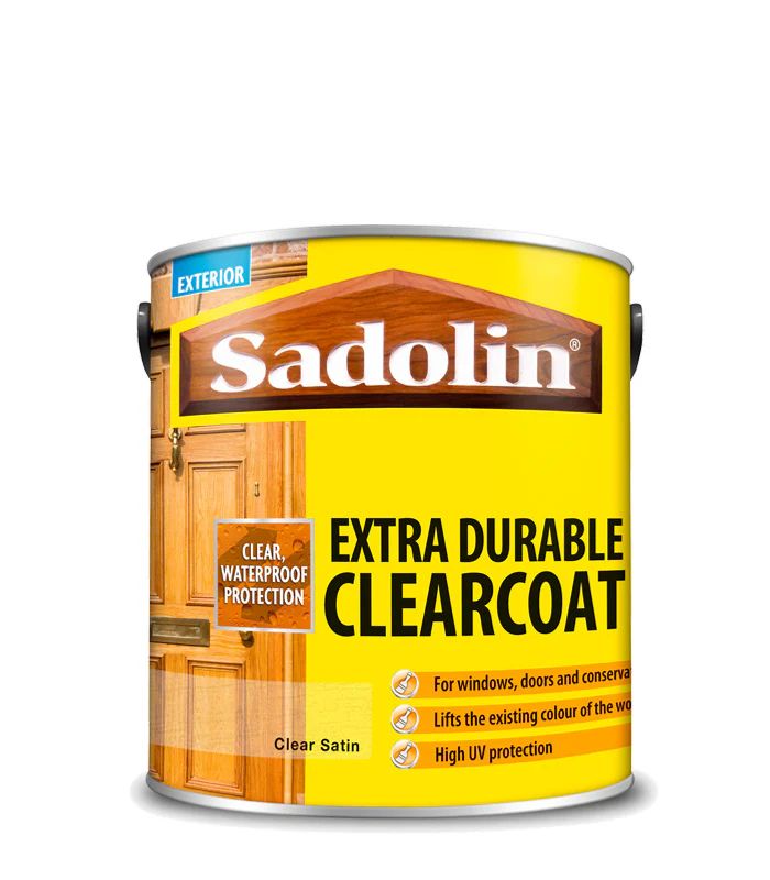 Sadolin ClearCoat Satin Clear 2.5L