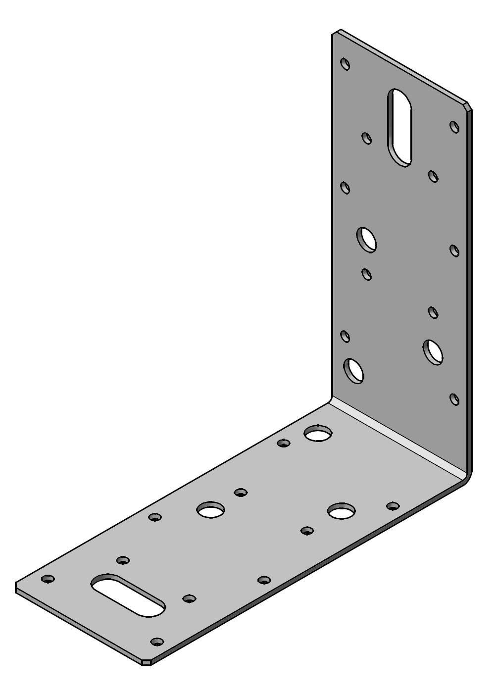 Expamet Angle Bracket 150x150x63mm (AB15015063)