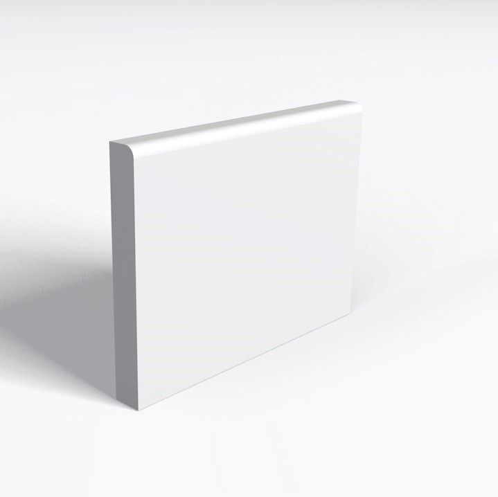 18 x 68MM Round 1 Edge (9mm Rad) Architrave - 4.4mtrs (MDF Bullnose)