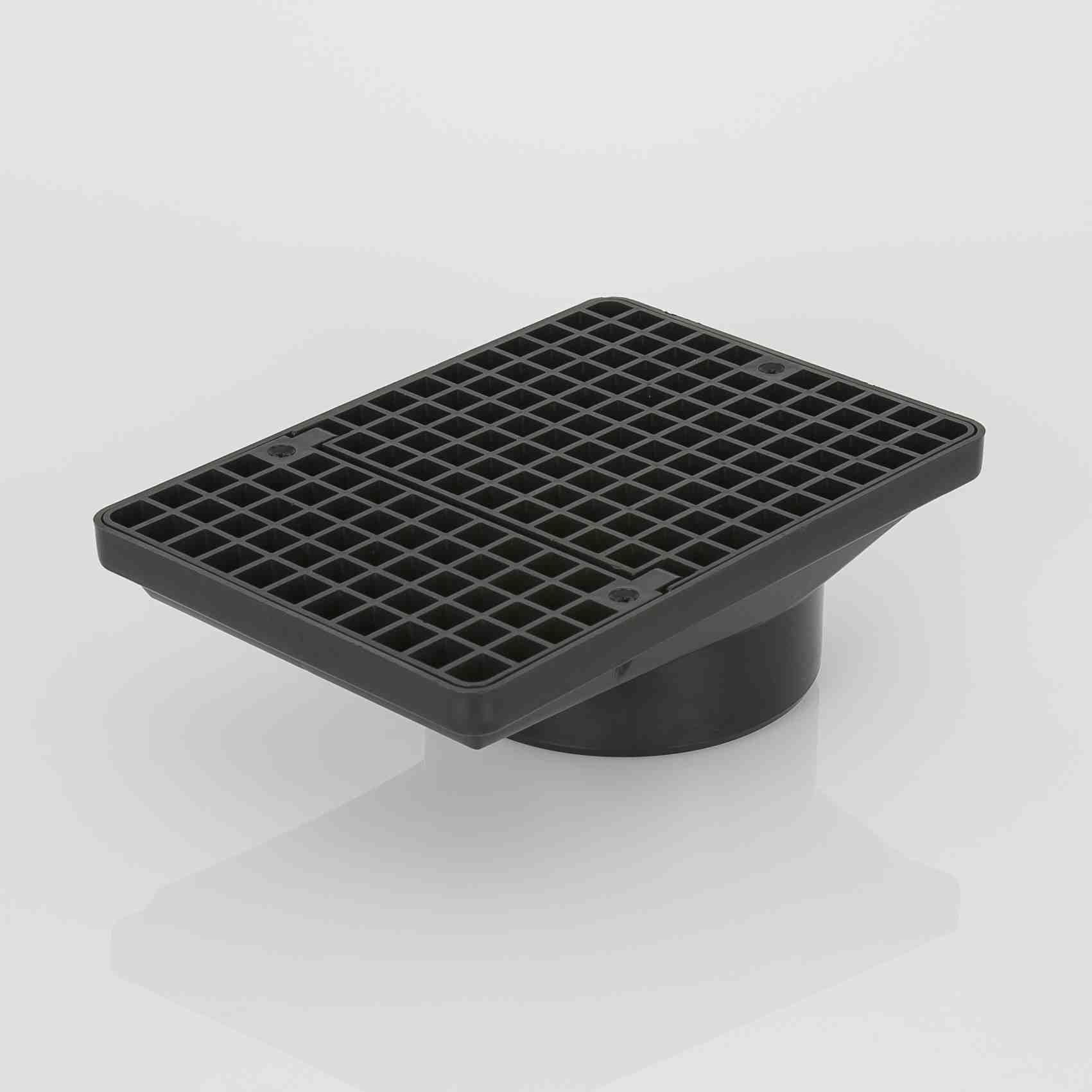 B1005 - Rectangular Hopper And Grid 110mm