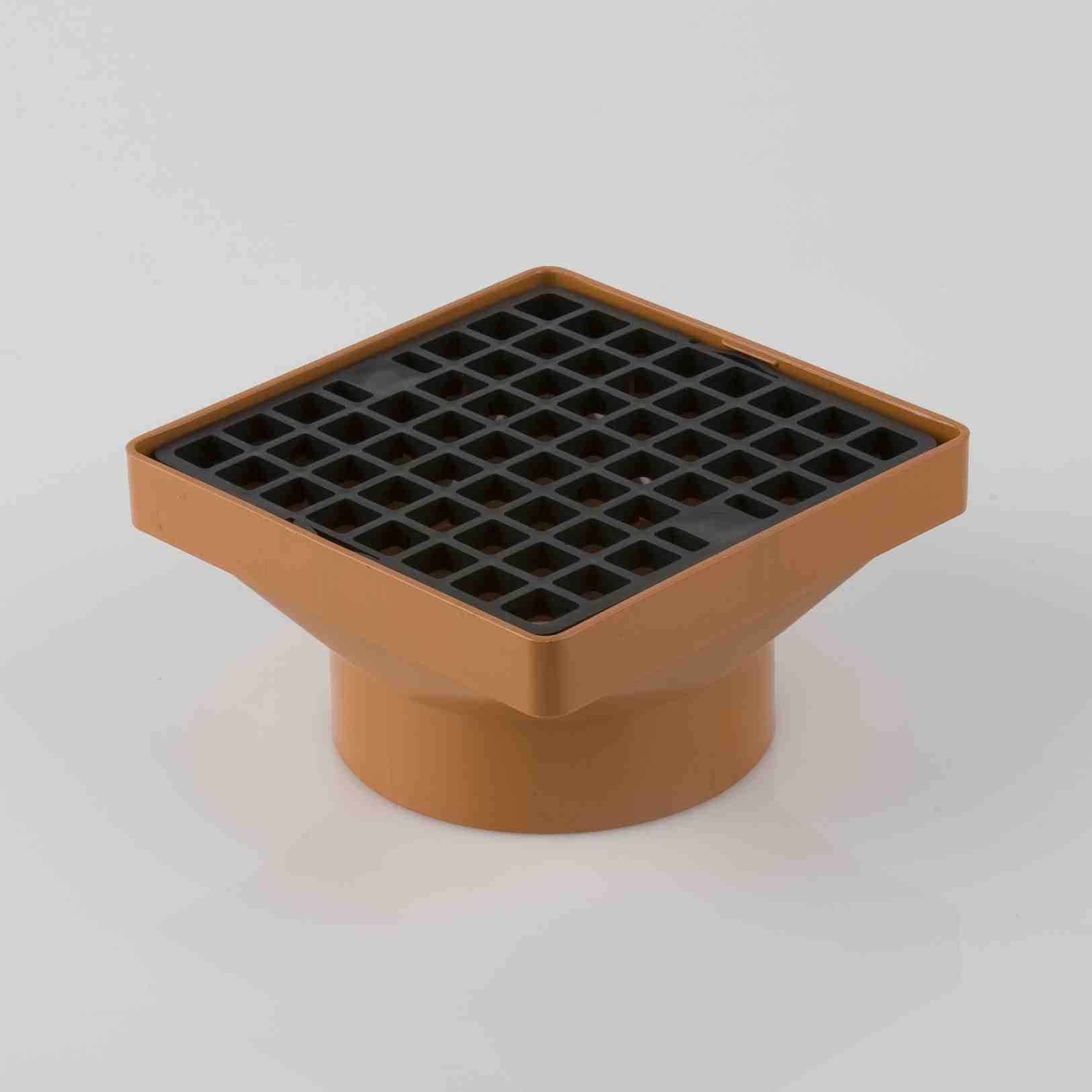B1061 - Square Hopper (160 X 160mm) & 110mm Solvent Socket