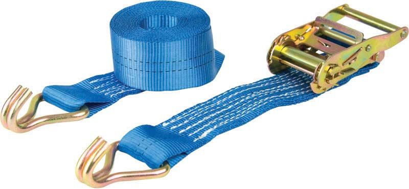 Warrior Ratchet Strap 2 tonne with Claw Hooks 5m