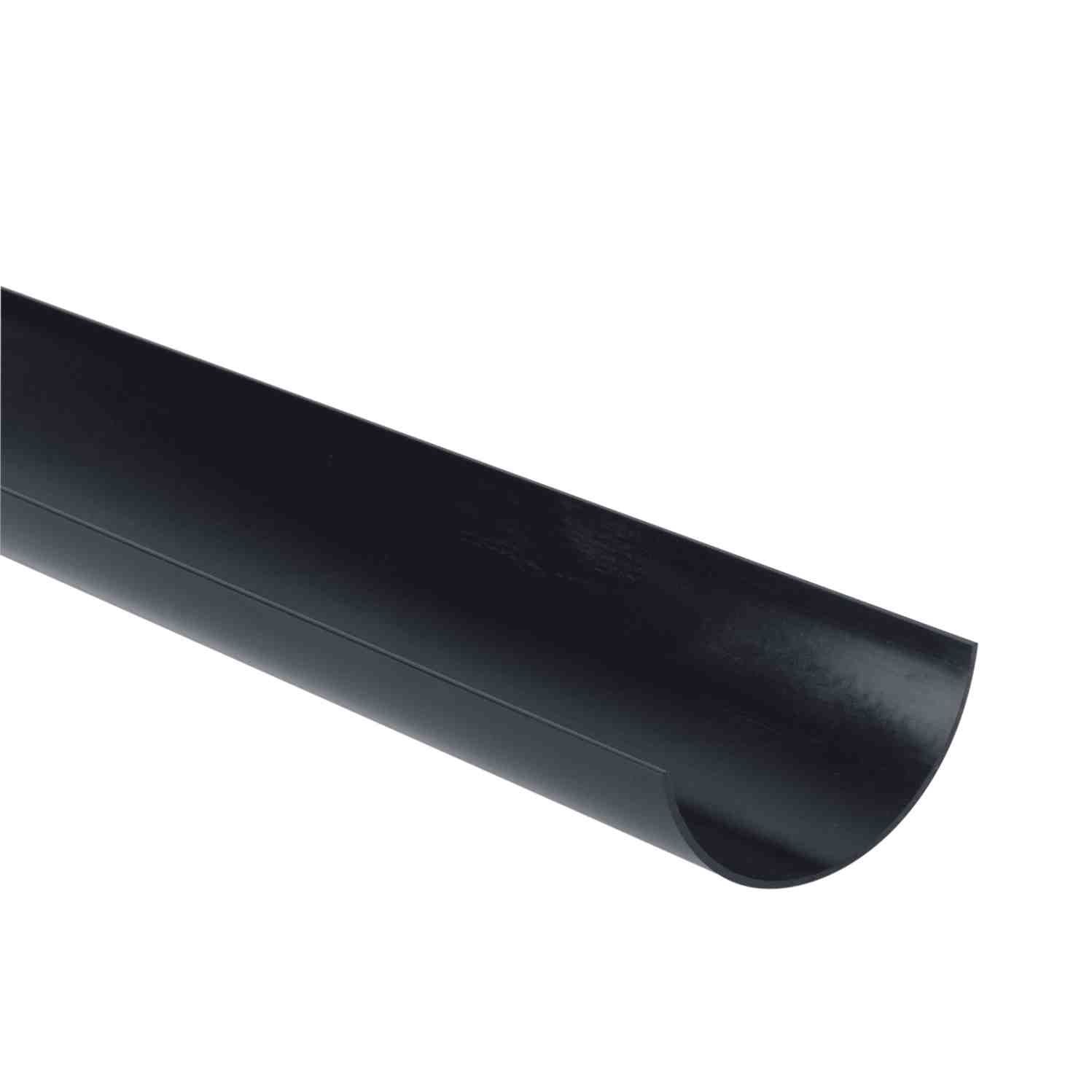 BR042B - Roundstyle 112mm X 4M Gutter Black - Black