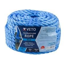 Timco Blue Poly Rope - Coil 6mm x 30M