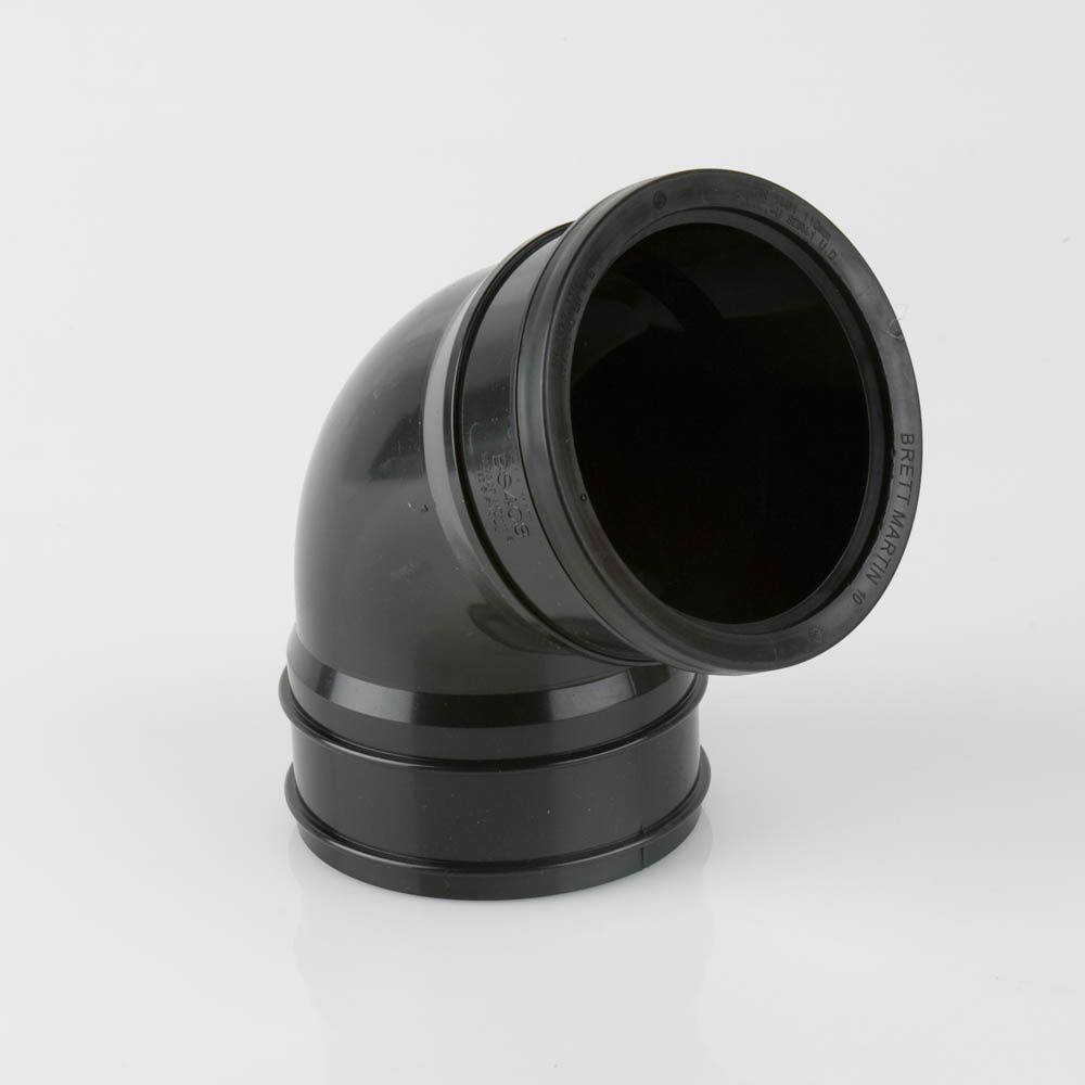 BS408B - Soil 110mm 112.5 Deg Offset Bend