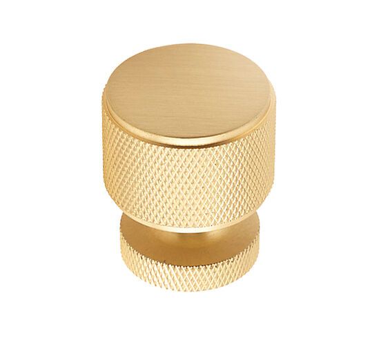 Frelan Piccadilly Cupboard Knob Satin Brass