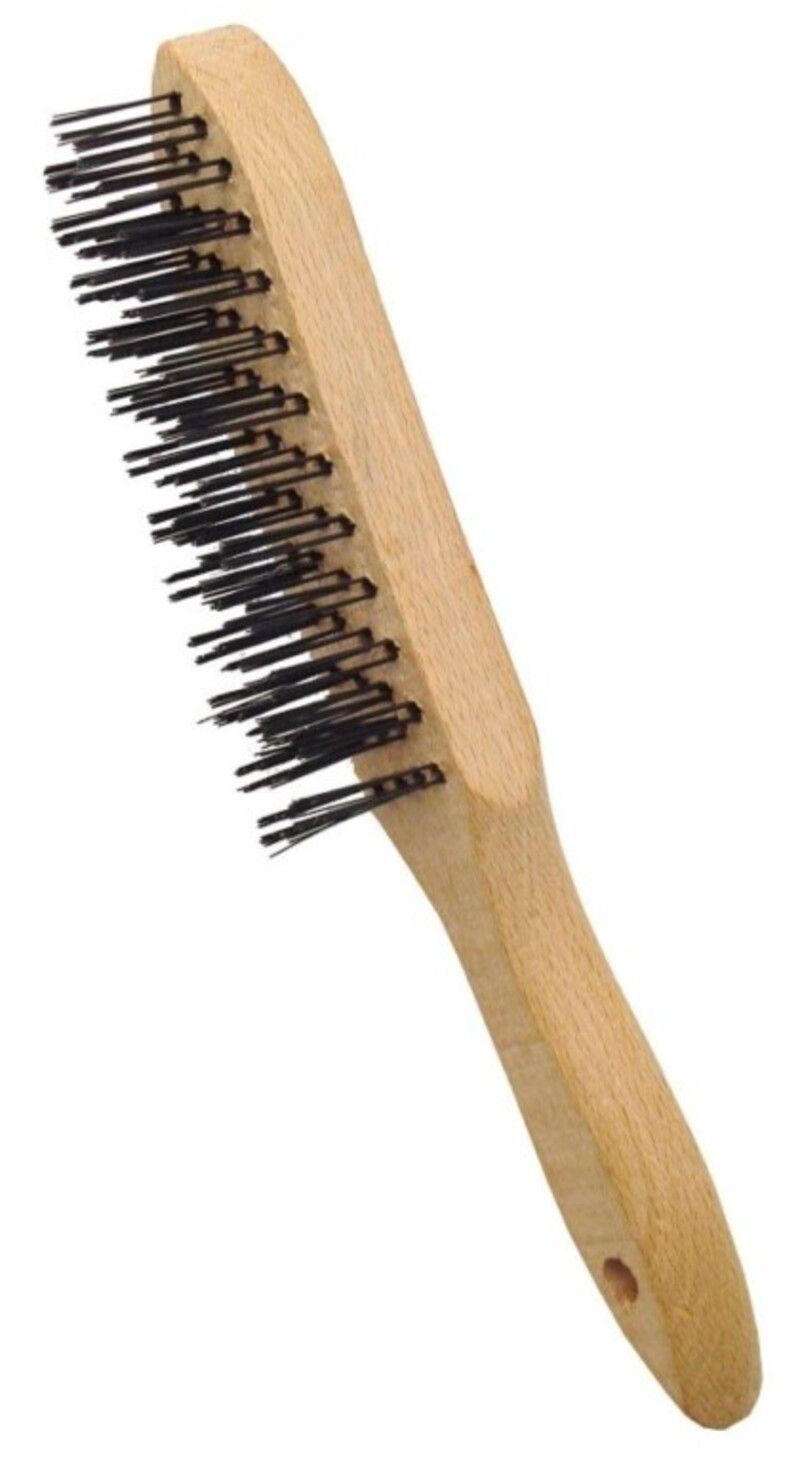 12" 4 Row Wire Brush