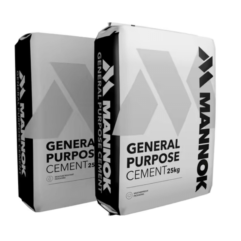 Mannok 25Kg General Purpose Cement (Plastic Bag)