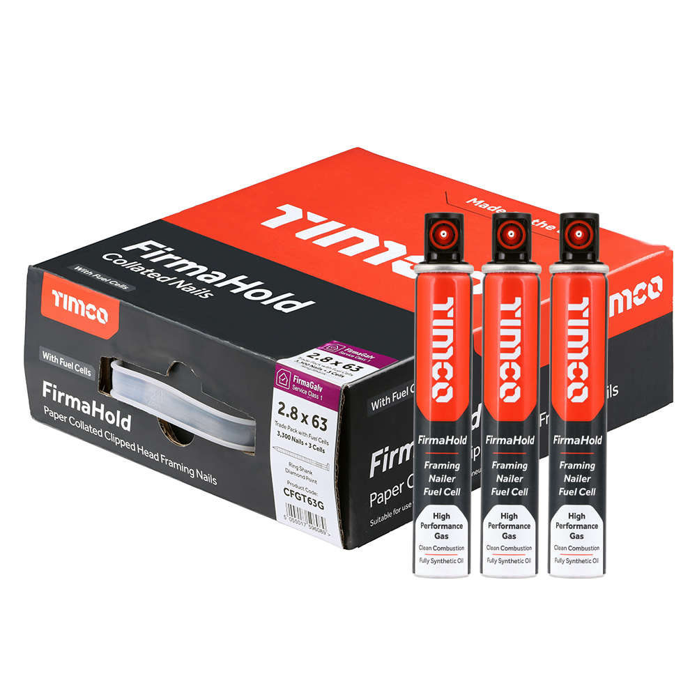 2.8x63 Firma Annular Ring Shank (Box 3300) with gas