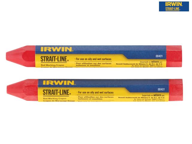S/LINE CRAYONS (CARD 2) RED 666012