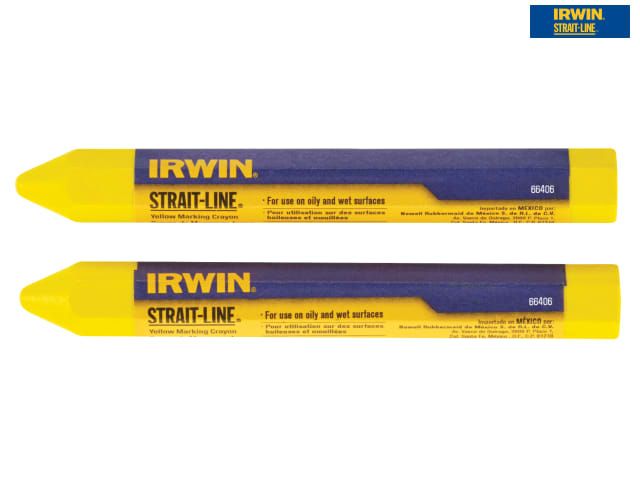 S/LINE CRAYONS (CARD 2) YELLOW 666062