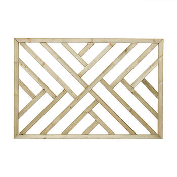 Cheshire Crosshatch Deck Panel 1135x 760 x 32mm DEHAT