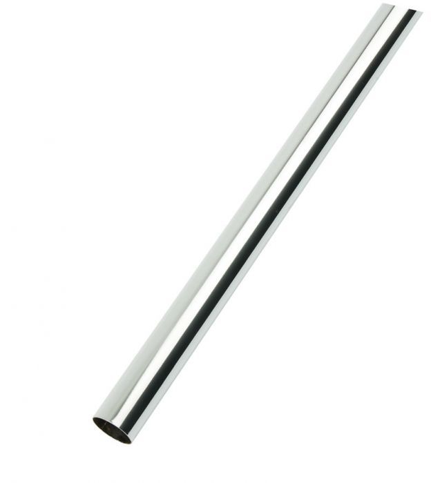 Chrome Plated (4') 1.2m x 25mm 0.60mm Steel Tube