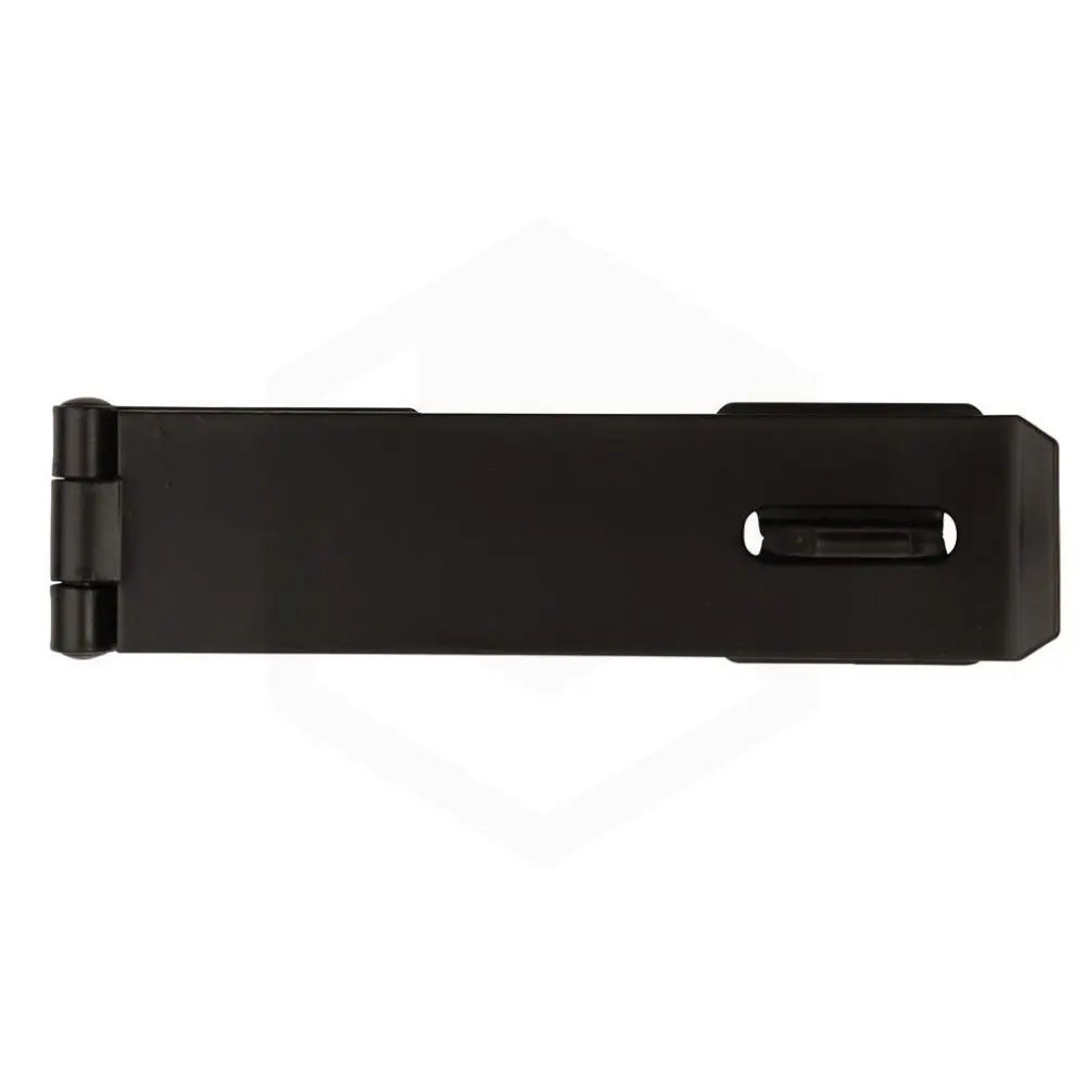 Hasp & Staple HS617 Black Japanned 6" PP