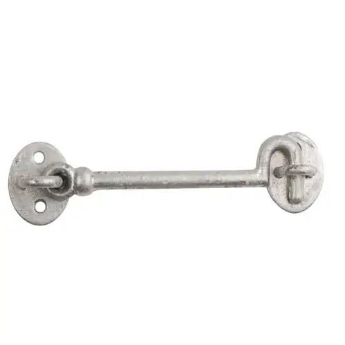 6" Galv'd Cast Cabin Hook P/P