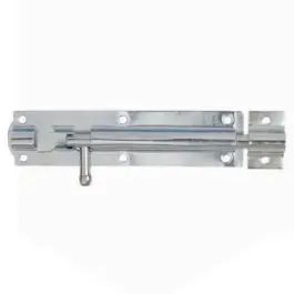 BZP 203mm Str Tower Bolt P/P