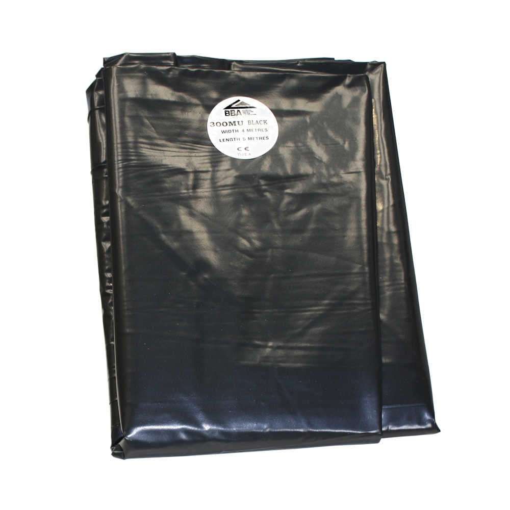Polythene DPM Handy Pack 4X5M 300mu Black (BD300HP45BK)