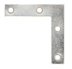 Corner Plates BZP 75mm (x6) - Dalepax