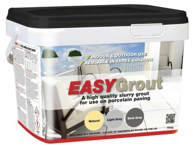 Azpects Easy Grout For Porcelain Paving - Natural 15Kg (Crema)