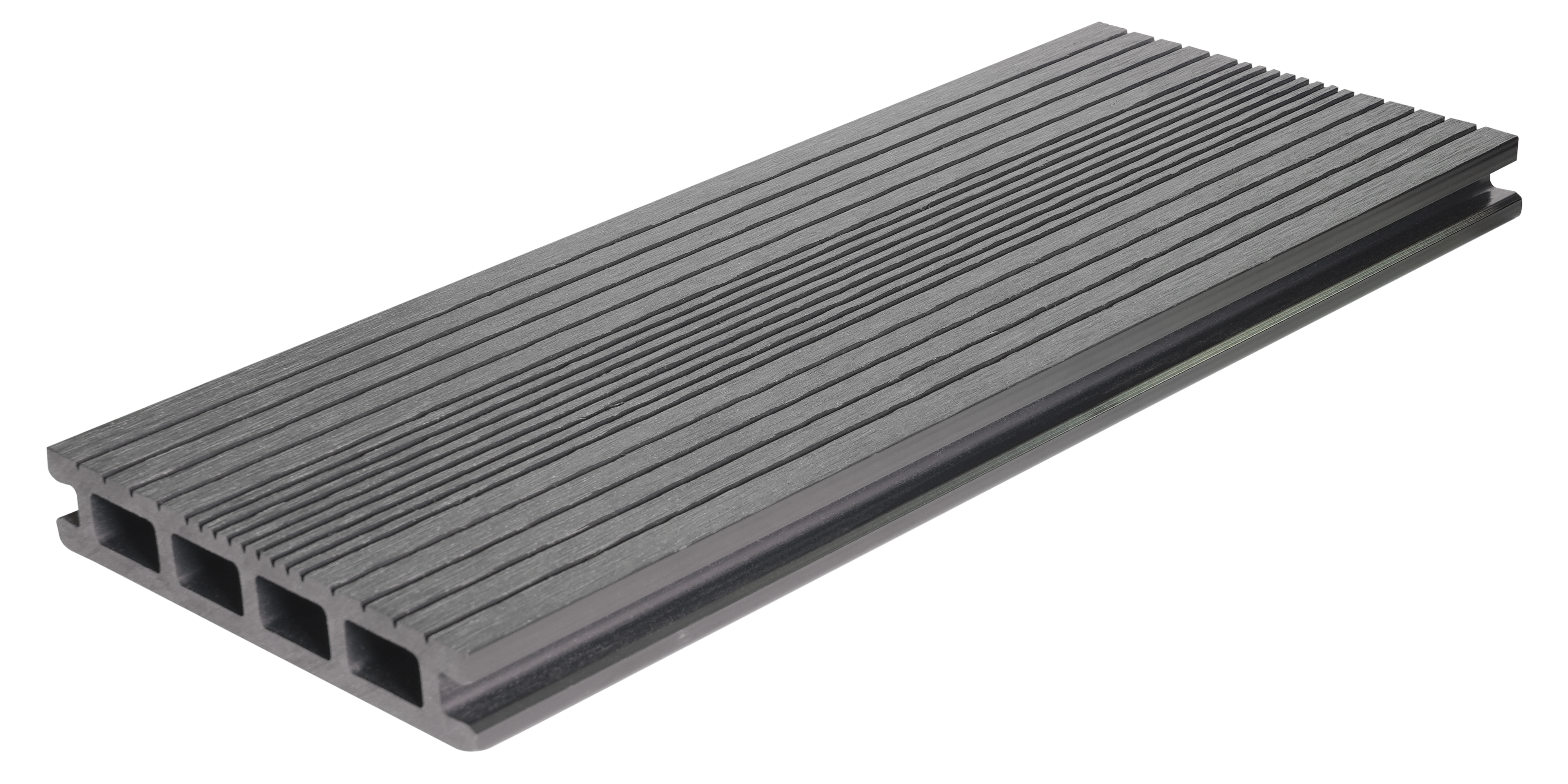 Saige Essentials Hollow Decking 137mm x 23mm x 3.6m Grey