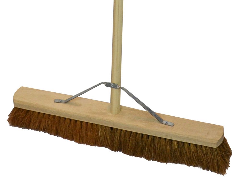 Soft Coco Broom 24" + Handle & Stay (FAIBRCOCO24H)