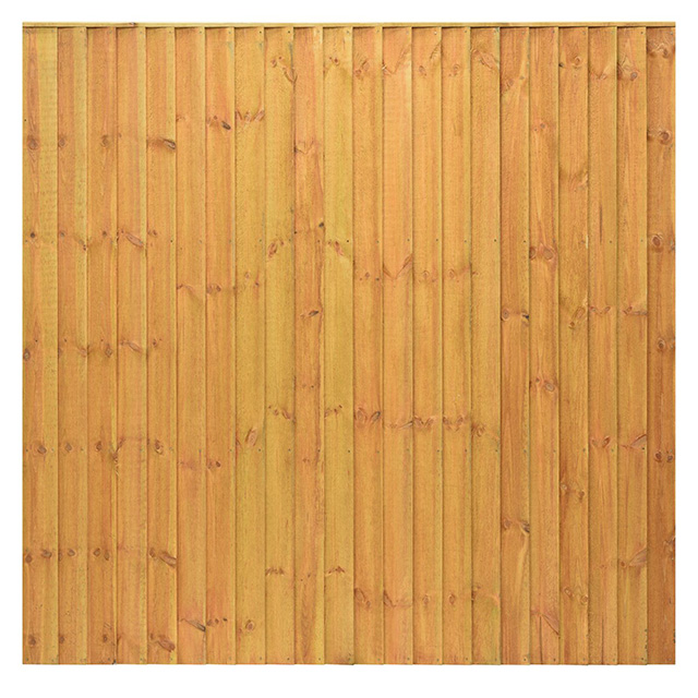 Grange Standard Featheredge Panel Golden Brown 1.8m