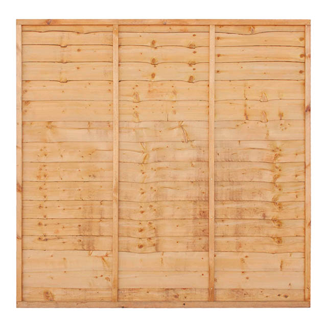 Grange Superior Lap 1.8m Pressure treated Golden Brown