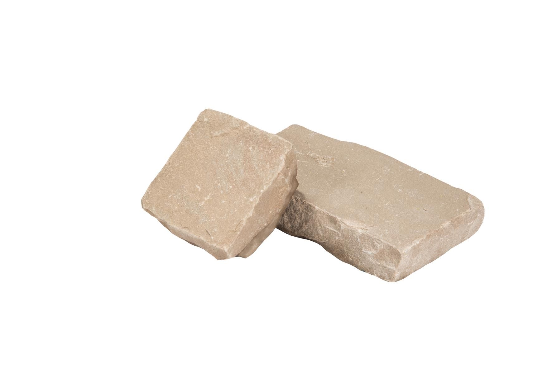 Natural Stone Setts - Camel 100x100mm |40-60mm| |8.5m²|