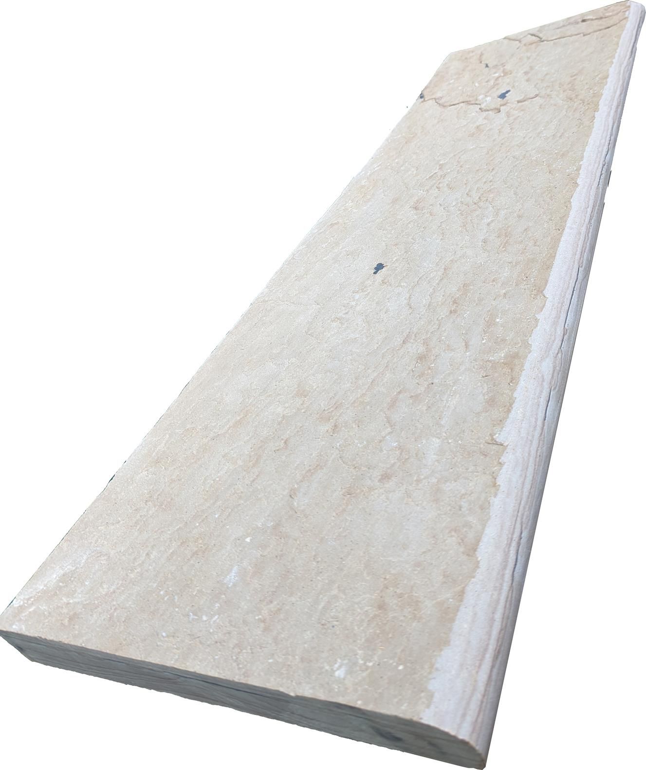 Sandstone Bullnose Steps - Camel 1200x350mm
