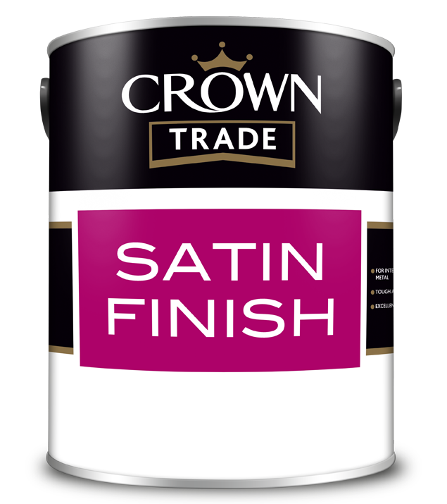 Crown Trade Satin White 2.5L