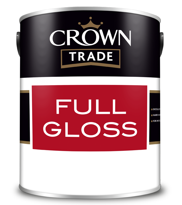 Crown Trade Full Gloss Black 2.5L