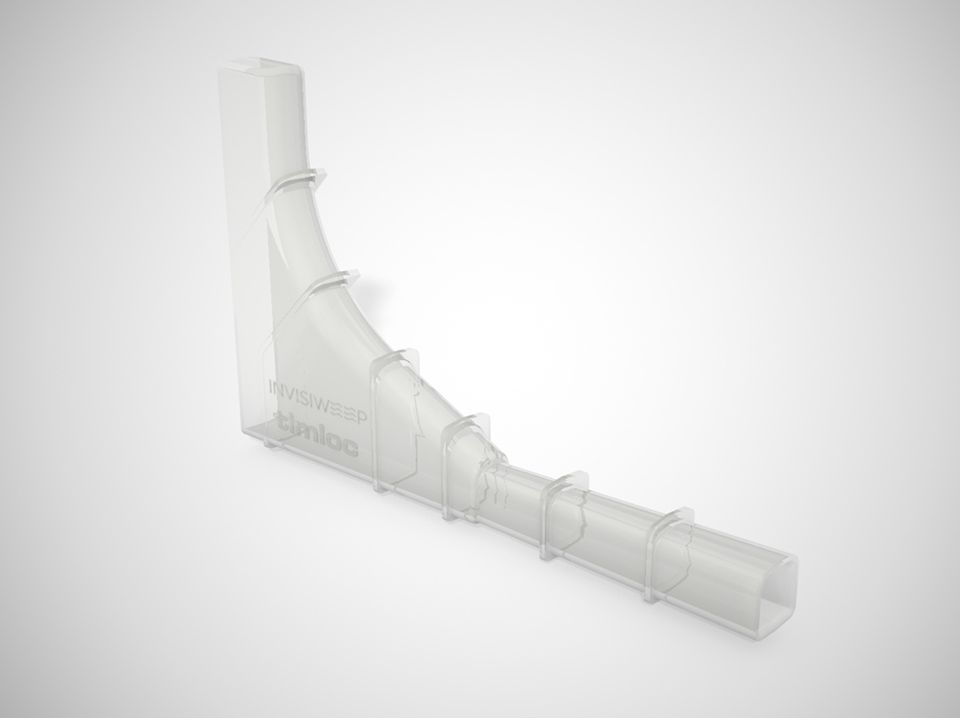 Concealed Wall Weep Vent - Clear
