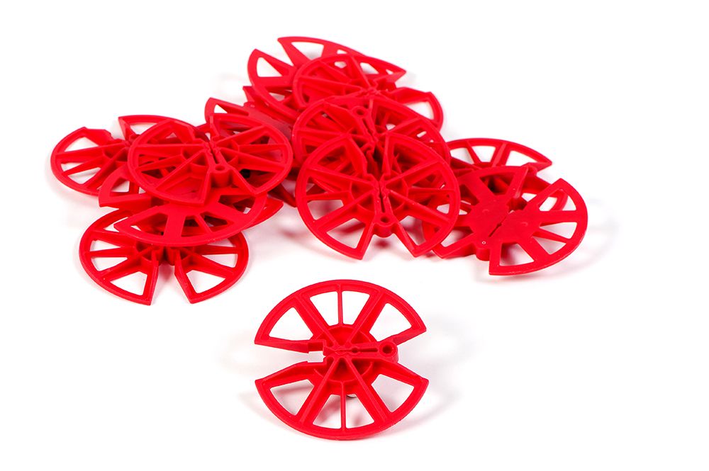 Expamet Red Retaining Insulation Clips (250 in Box) (SSCD)
