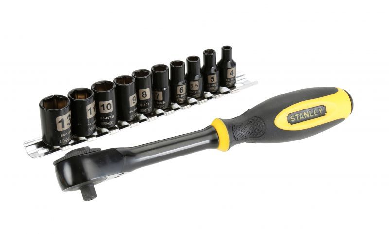 STANLEY FATMAX ROTATOR SOCKET SET 11PC 1/4SQDR
