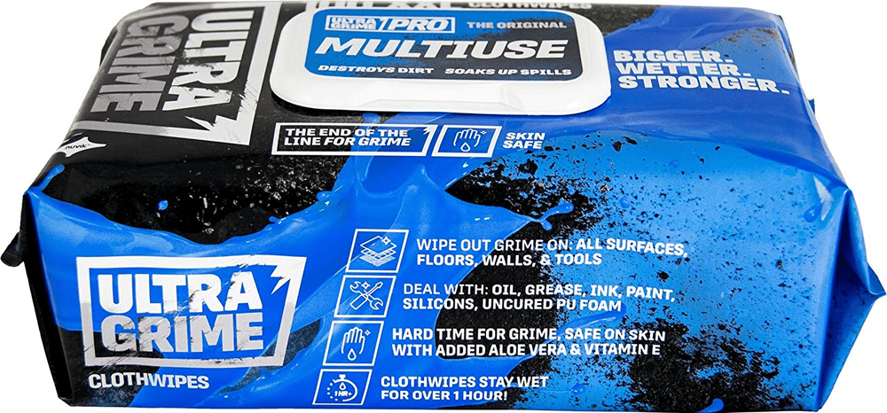 5900 Uniwipe Ultragrime Pack 100 Huge Wipes