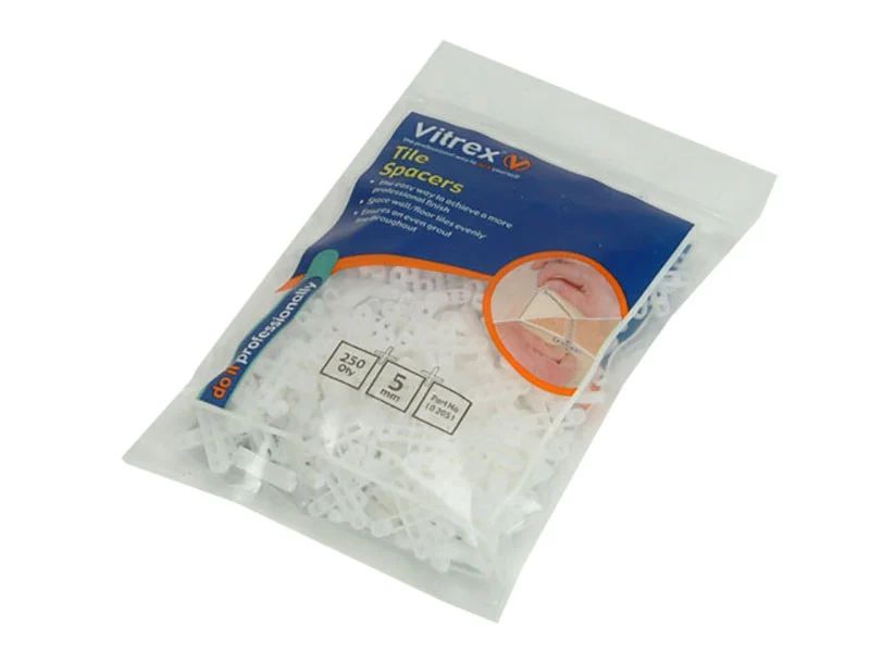 VITREX 102051 Floor Tile Spacers 5.00MM (250)