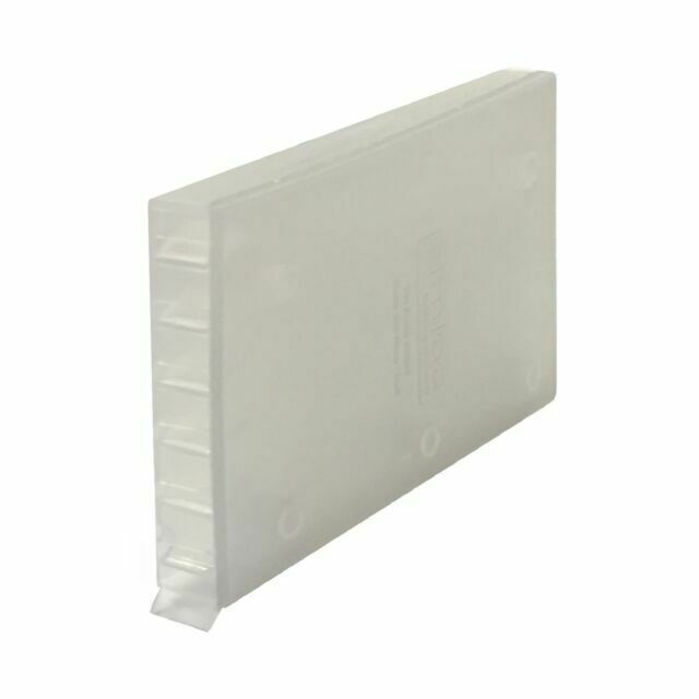 Cavity Wall Weep Vent 65 x 10 x 100mm - Clear